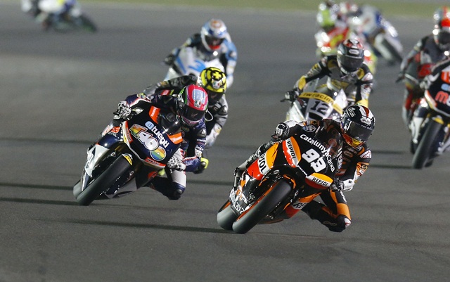 Moto2 2012 Qatar Marc Márquez wins season opener