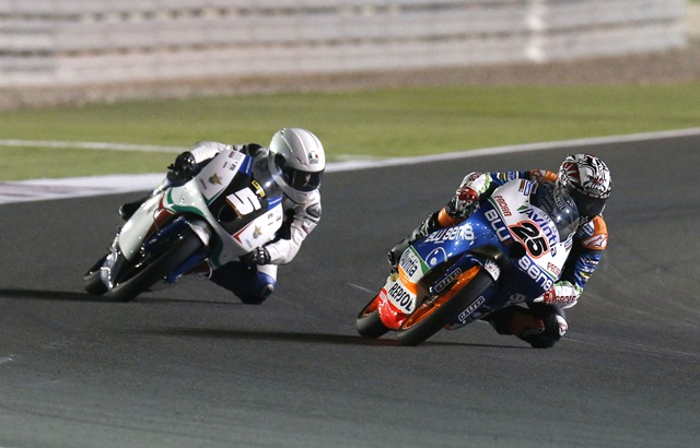 Moto3 2012 Qatar Maverick Viñales makes history