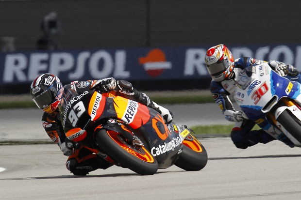 Márquez victorious at Indianapolis