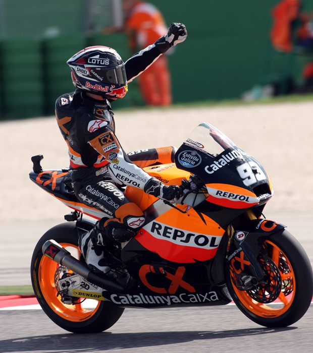 Marc Márquez takes win at Moto2 Misano