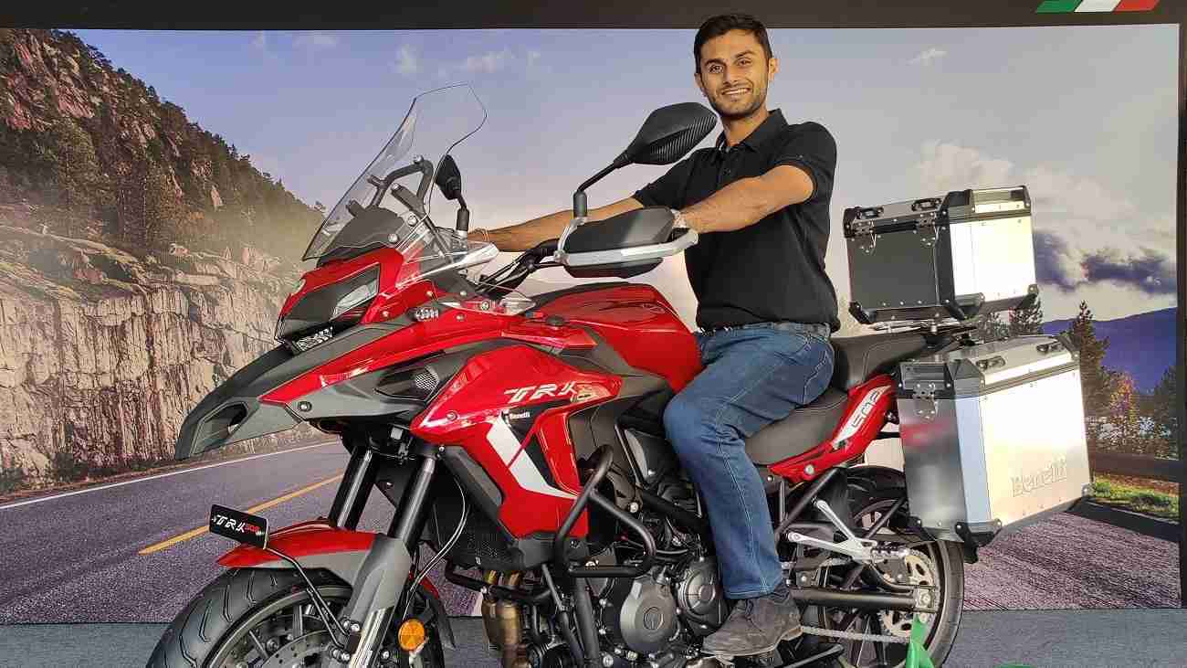 Vikas Jhabakh, Managing Director, Benelli India dealership in Bilaspur
