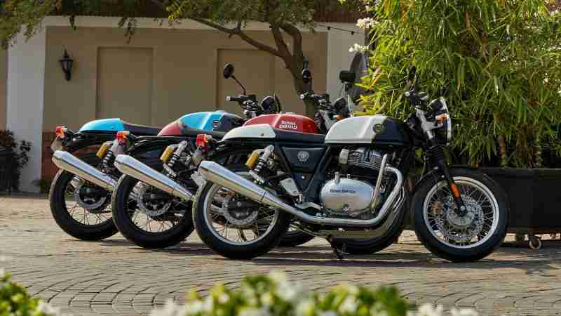2021 Royal Enfield Continental GT 650 new colour options