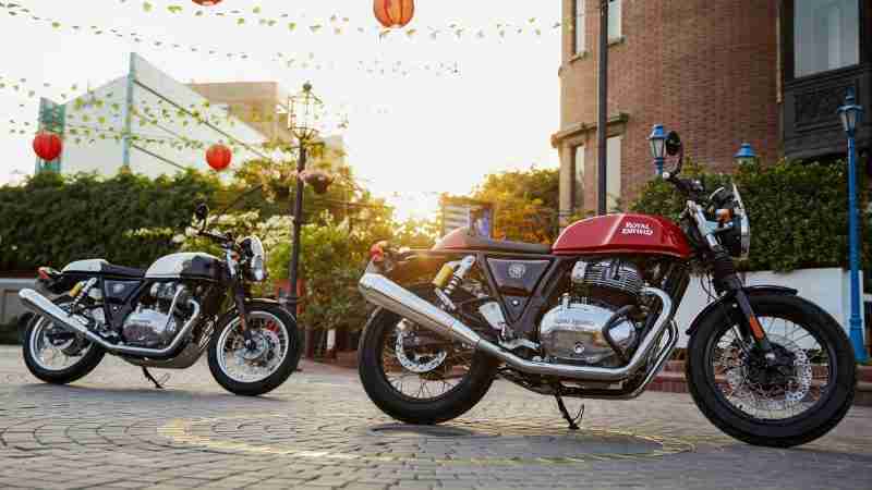 2021 Royal Enfield Continental GT 650 new colour options