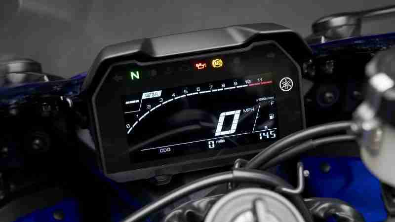 Yamaha YZF-R7 LCD instrument meter console