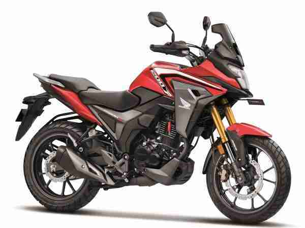 Honda CB200X Sports Red colour option