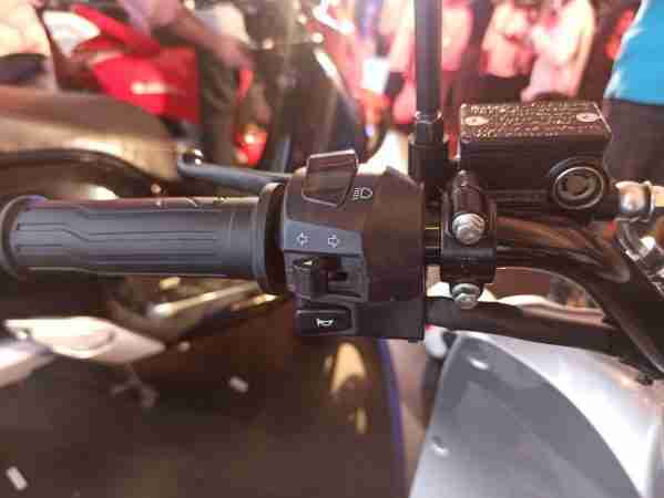 Bounce Infinity E1 electric scooter left switch gear