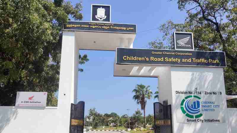 Honda 2Wheelers India's Traffic Training Park in Chennai