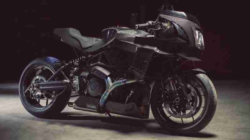 Indian FTR Black Swan by Workhorse Speed Shop