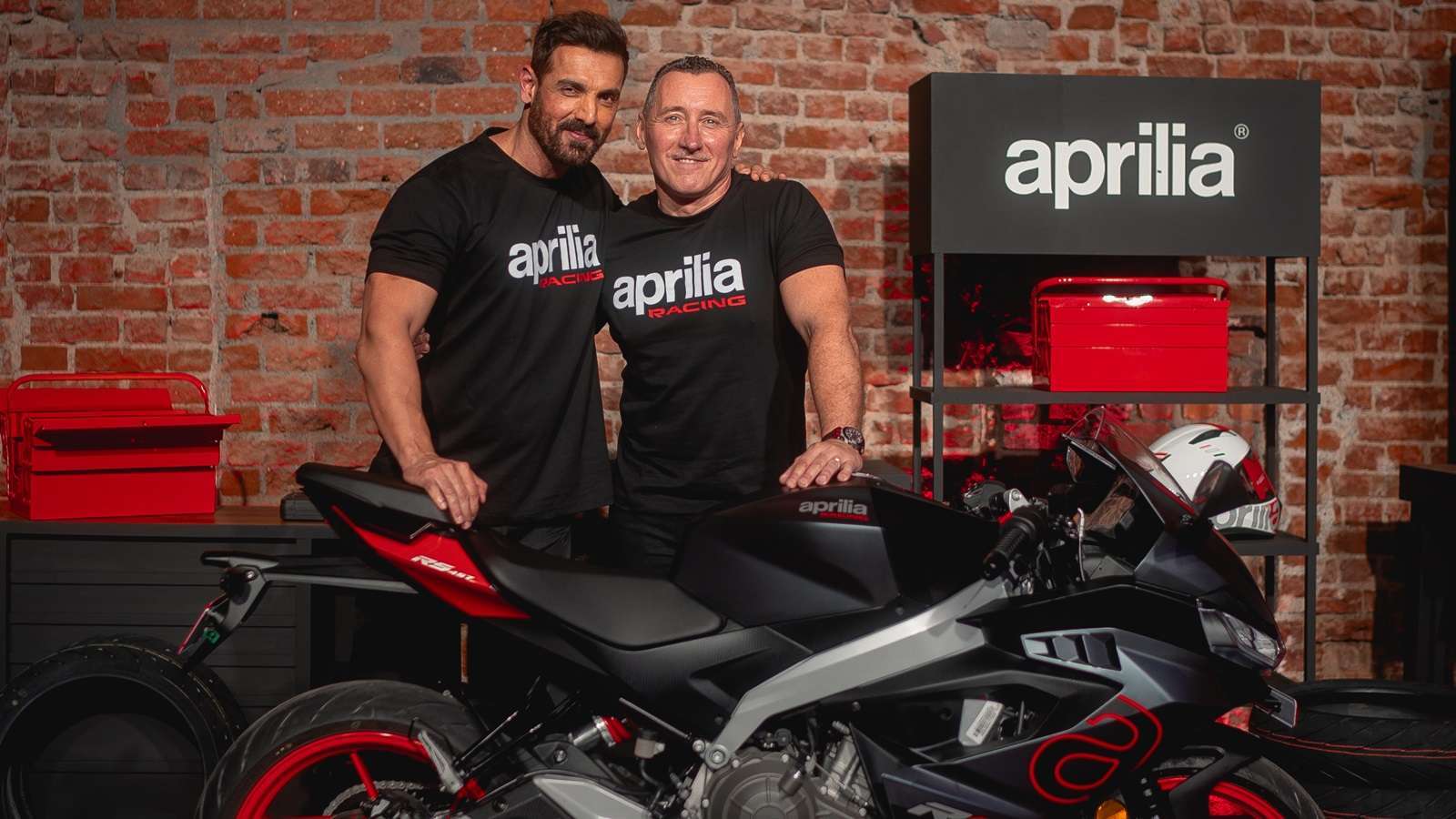 John Abraham Aprilia India