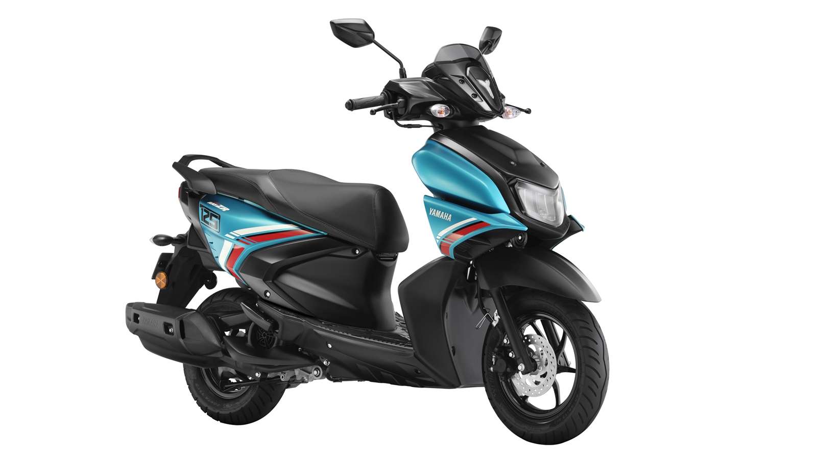 Yamaha Ray ZR 125 Fi Hybrid Cyan Blue colour option