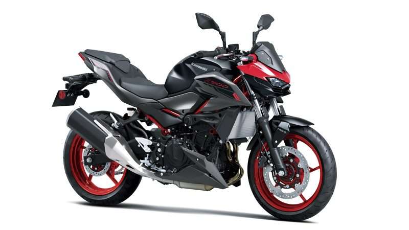 2025 Kawasaki Z500 new colour option