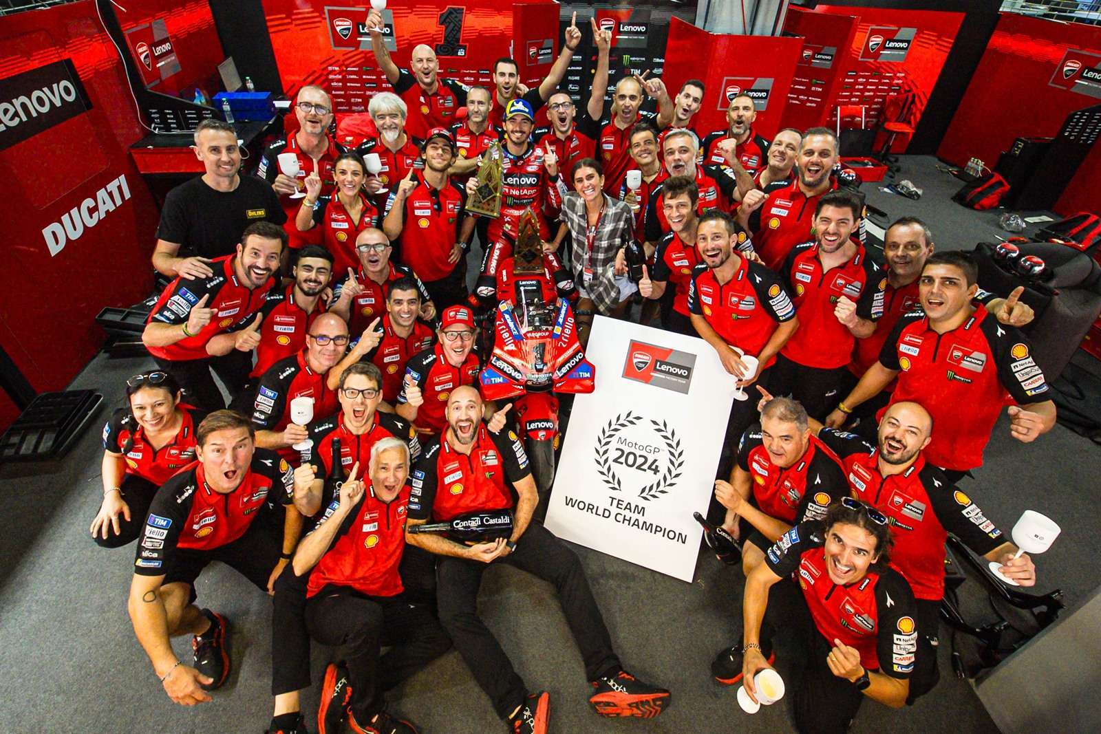 Ducati clinch 2024 MotoGP Team World Championship title