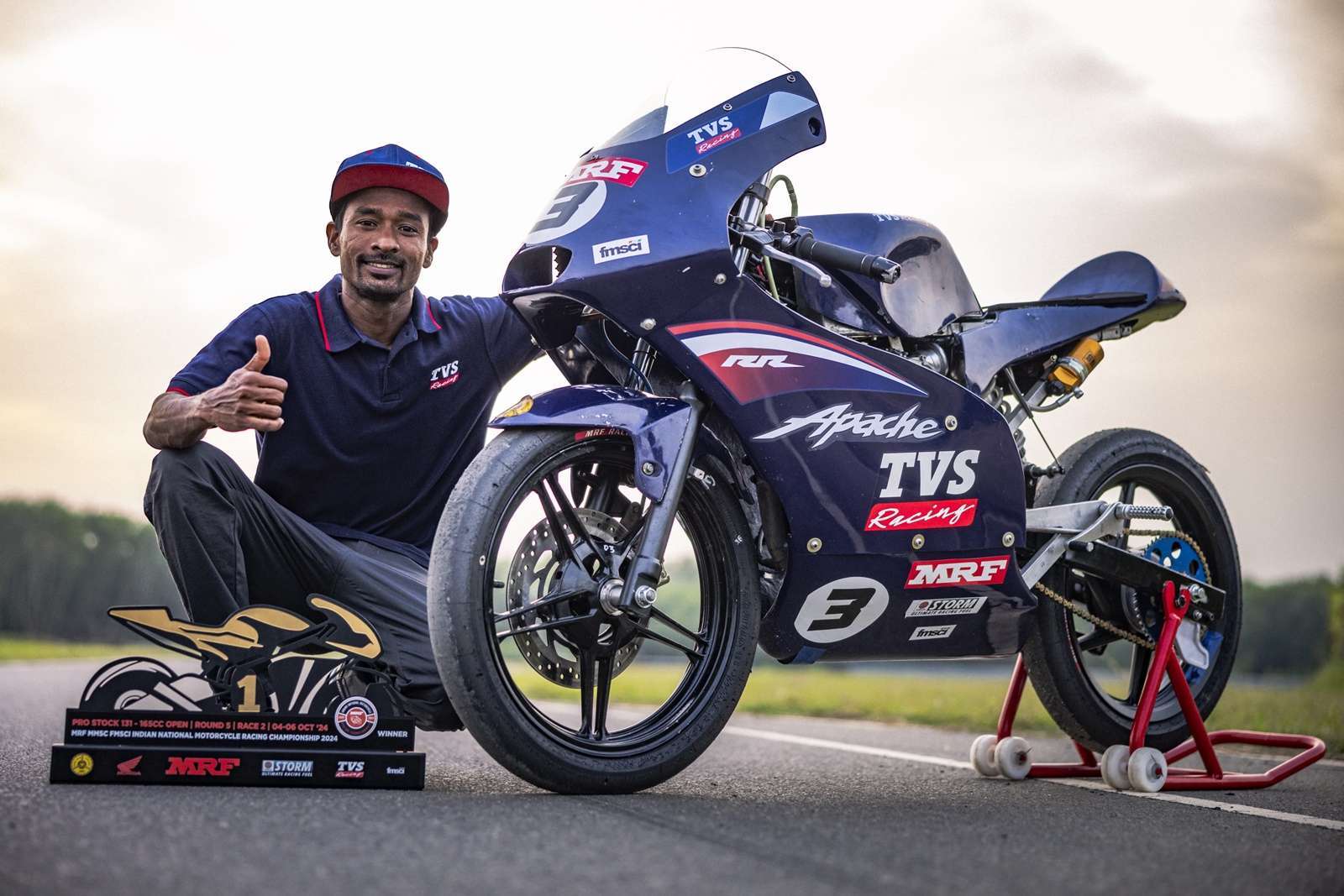 Jagan K TVS Racing INMRC 2024