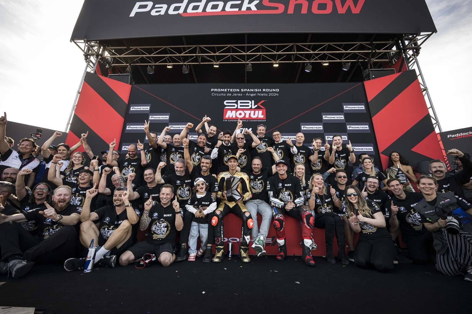 Toprak Razgatlioglu on a BMW is 2024 WSBK Champion