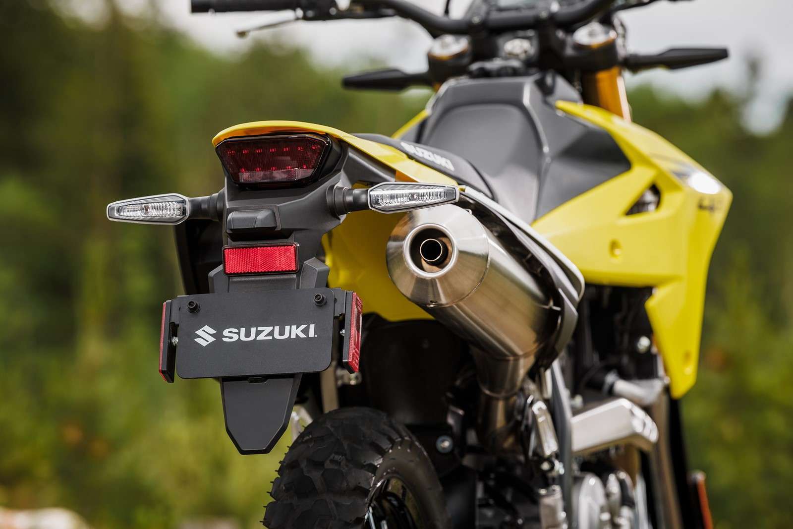 2025 Suzuki DR-Z4S exhaust silencer