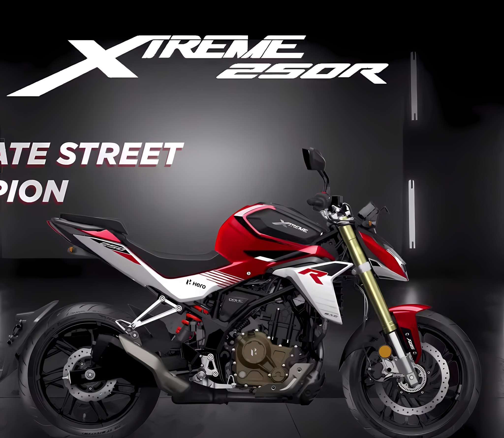 Hero Xtreme 250R Red White