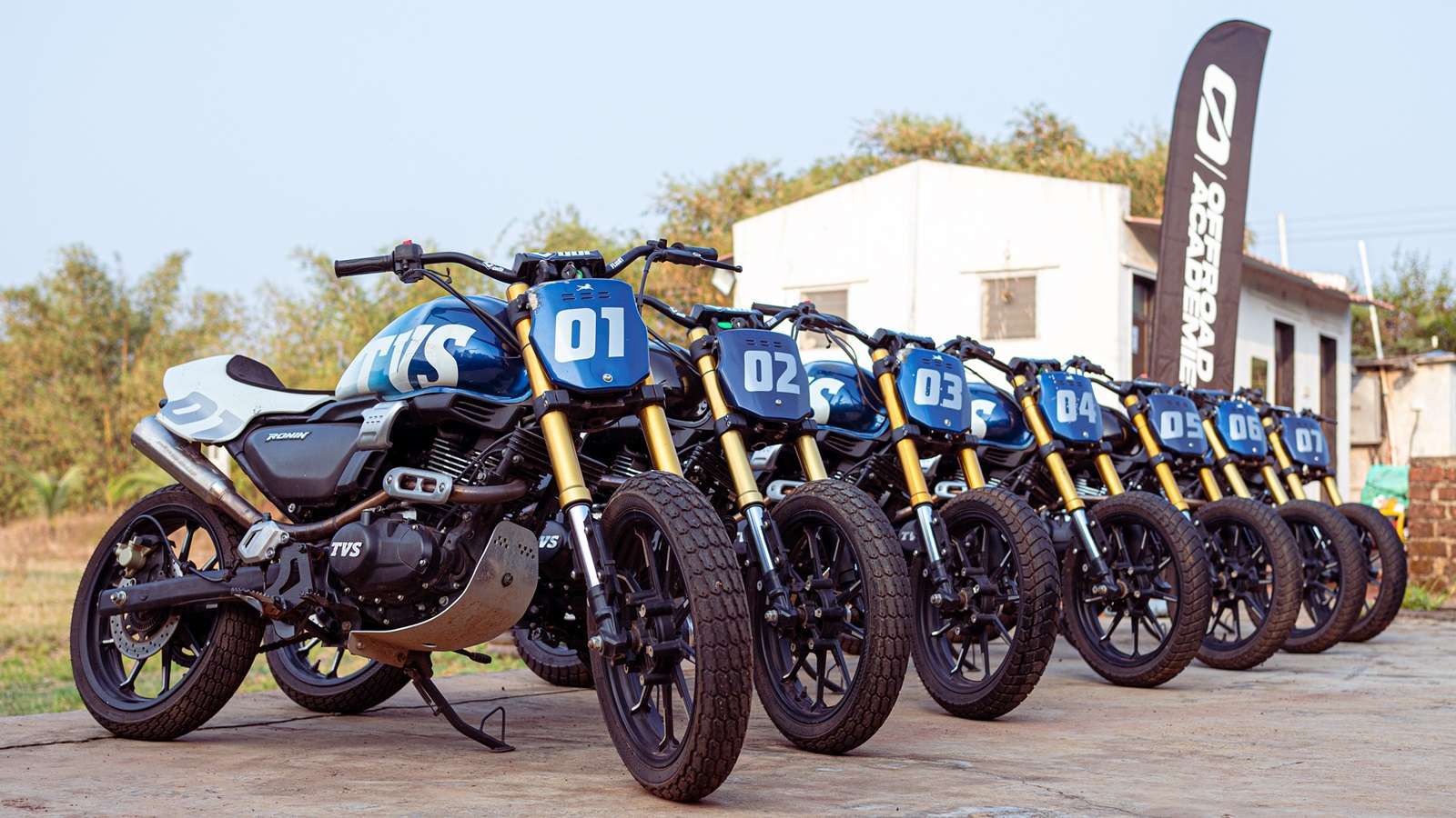 TVS Ronin Drift R School begins
