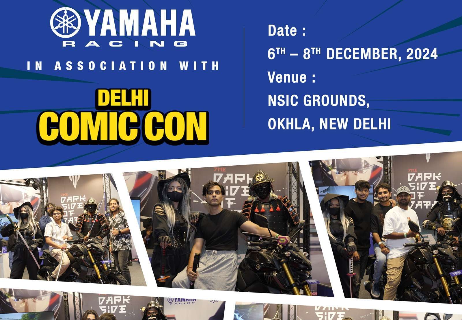 Yamaha at Delhi Comic Con 2024