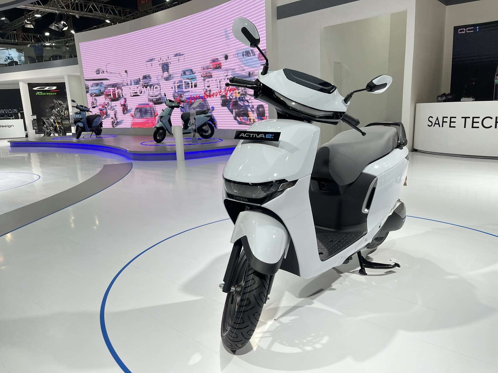 Honda ACTIVA e at Bharat Mobility Global Expo 2025