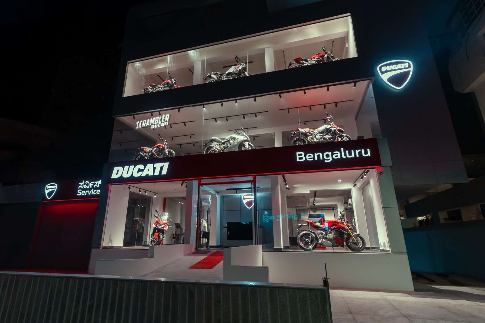 Largest Ducati Flagship Store in India now open - VFM Ducati Bangalore
