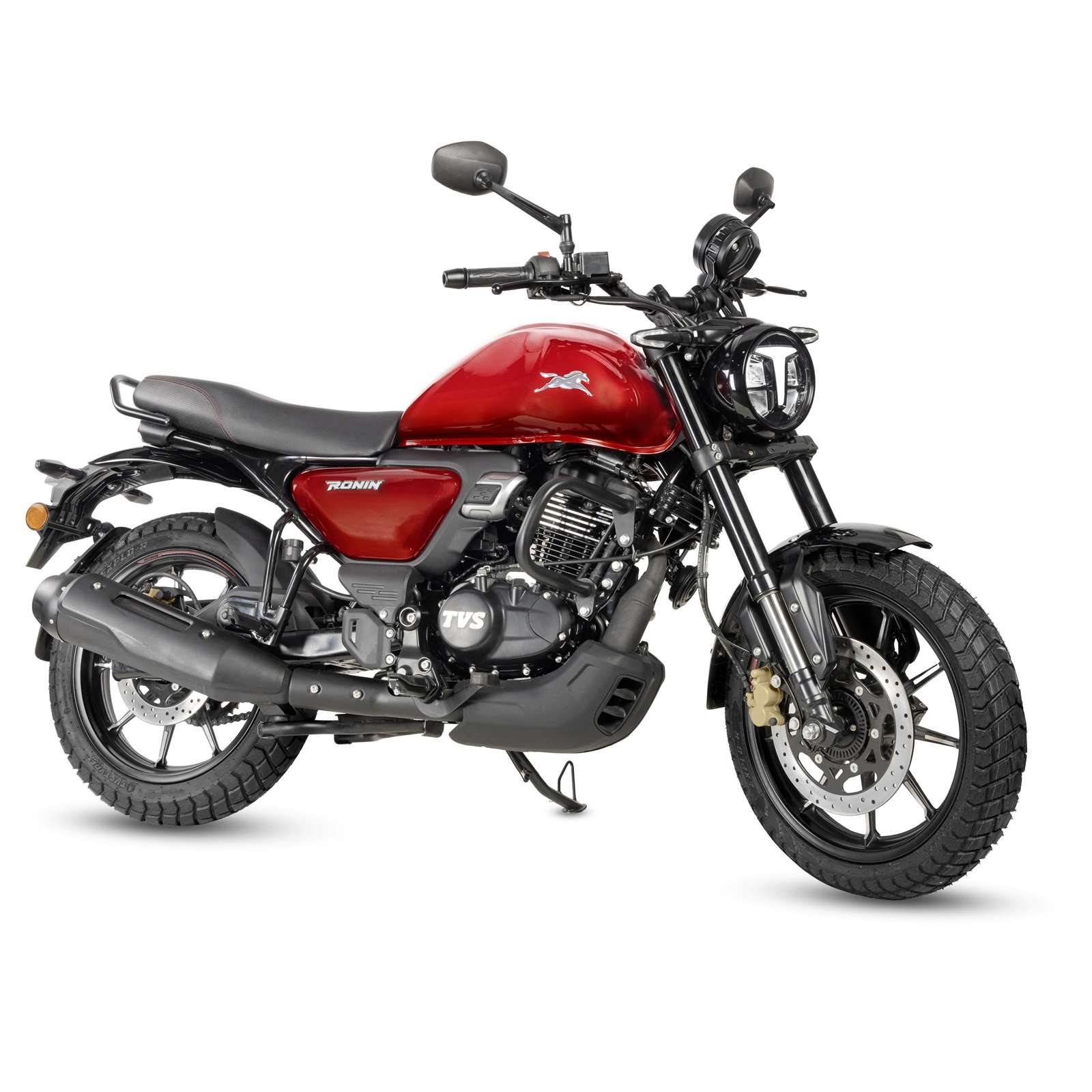 TVS Ronin Magma Red colour option