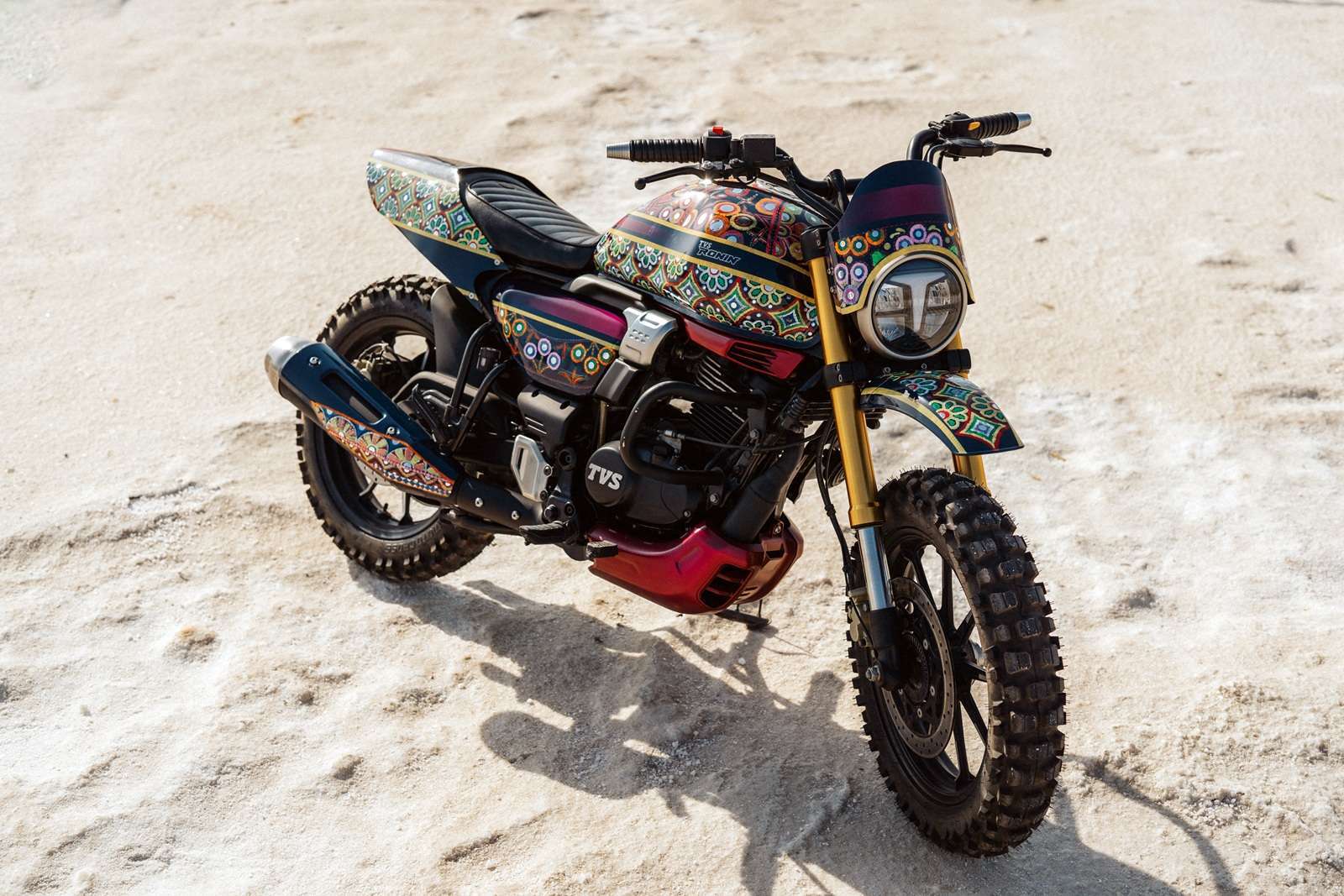 TVS Ronin at Rann of Kutch