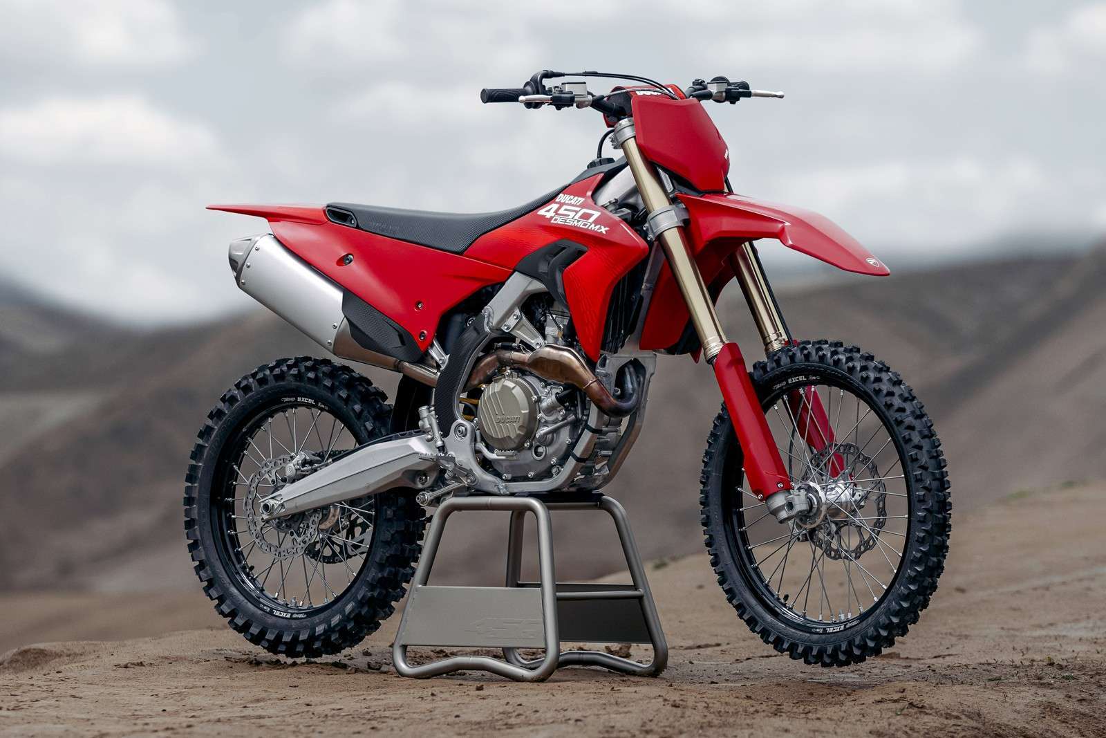 Ducati Desmo450 MX motocross bike