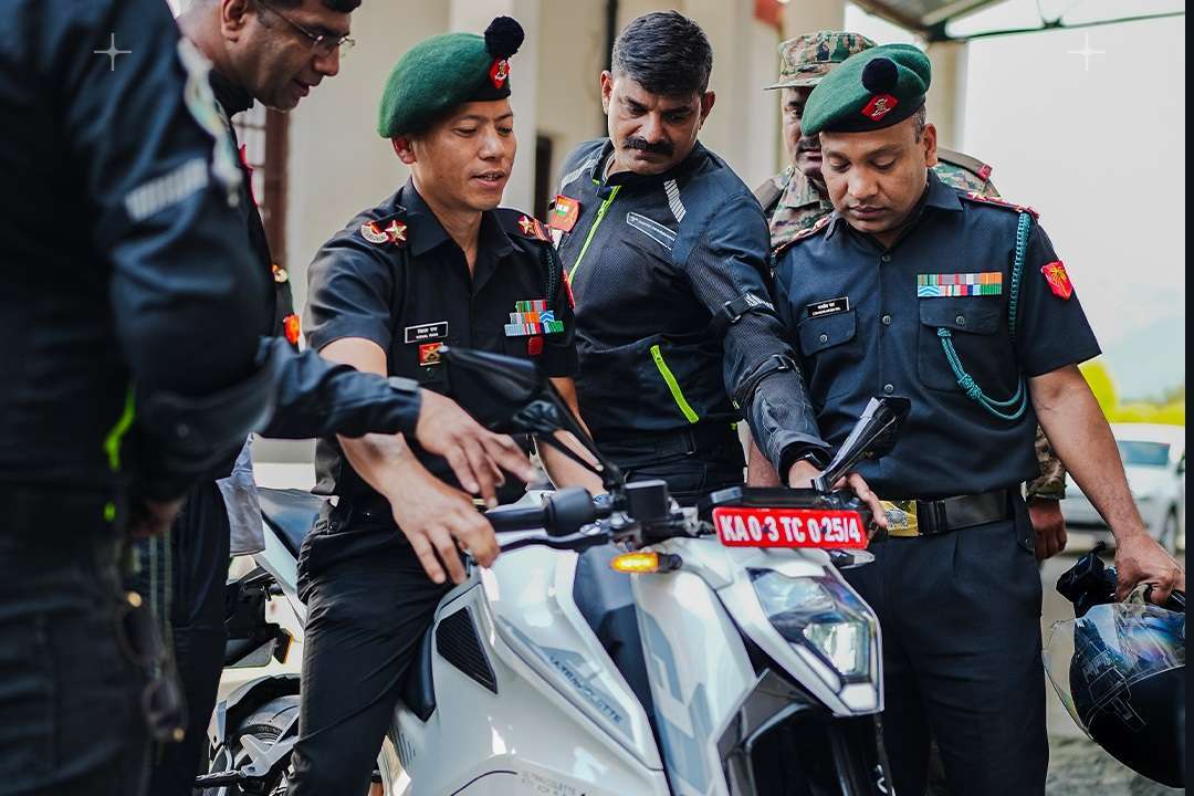 Ultraviolette Partners with the Indian Army’s Madras Regiment Centre for a Transformative Rally Across Tamil Nadu