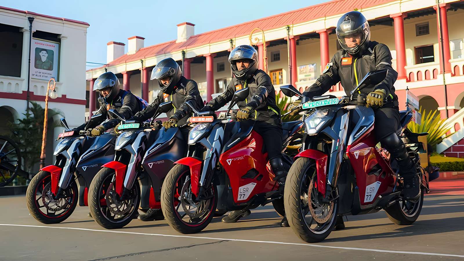 Ultraviolette with the Indian Army’s Madras Regiment Centre for a Transformative Rally Across Tamil Nadu