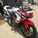 new pulsar ss 400 red colour