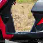 Suzuki Lets scooter footboard