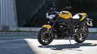 2015 Triumph Speed 94 racing yellow