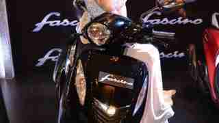 Yamaha Fascino black colour option