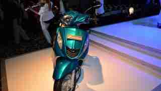 Yamaha Fascino blue colour option