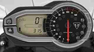 Triumph Tiger 800 XRT instrument console