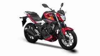 Yamaha MT 25 red colour option