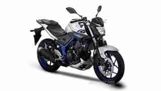Yamaha MT 25 silver colour option