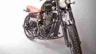 Custom Royal Enfield Cobra front view