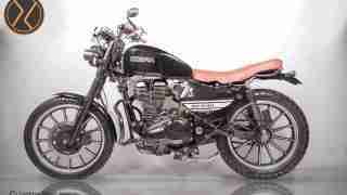 Custom Royal Enfield Cobra side view