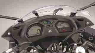 Honda CBR650F meters