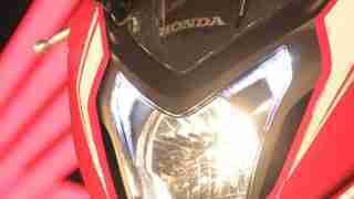 Honda CBR650F headlight