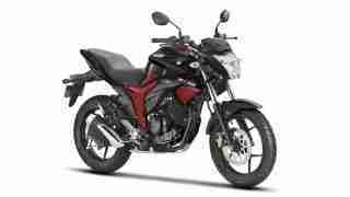 Suzuki Gixxer colour option Dual Tone Black and Red