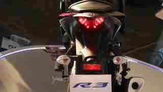 Yamaha YZF-R3 top view