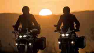 2016 Honda CRF1000L Africa Twin sunset