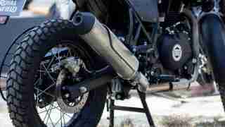 Royal Enfield Himalayan rear section