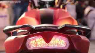 TVS Apache RTR 200 brake light
