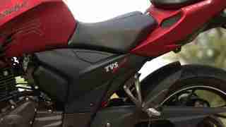 TVS Apache RTR 200 split seat