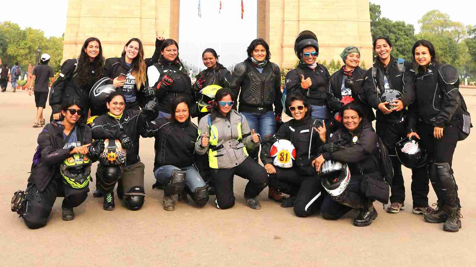 Royal Enfield Himalayan Odyssey Womens team