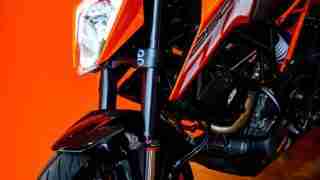 KTM Duke 250 front forks