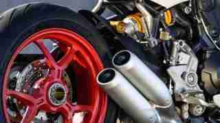 Ducati SuperSport S silencer